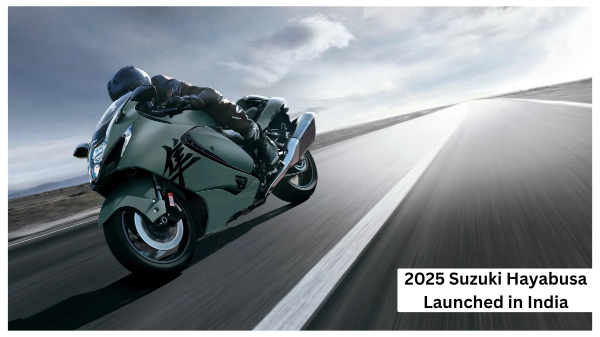 2025 Suzuki Hayabusa Launched in India with New Colours and OBD-2B Update