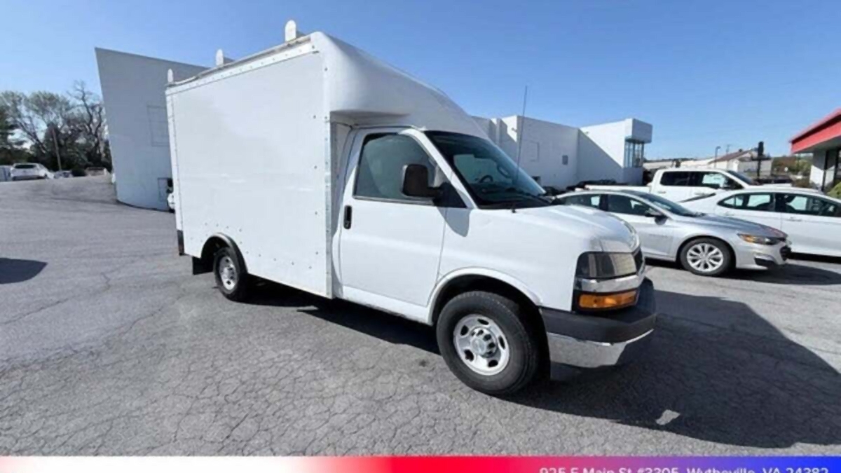 Chevrolet Express Cutaway: Heavy-Duty Chassis for Commercial Vehicle Upfitting.